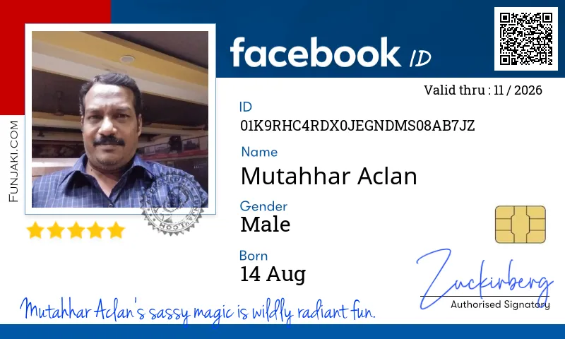 Facebook ID Card