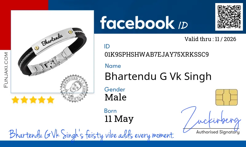 Facebook ID Card