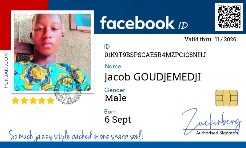 Facebook ID Card