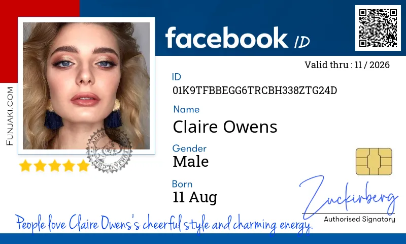Facebook ID Card