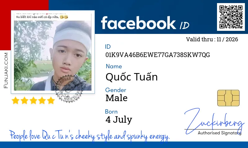 Facebook ID Card