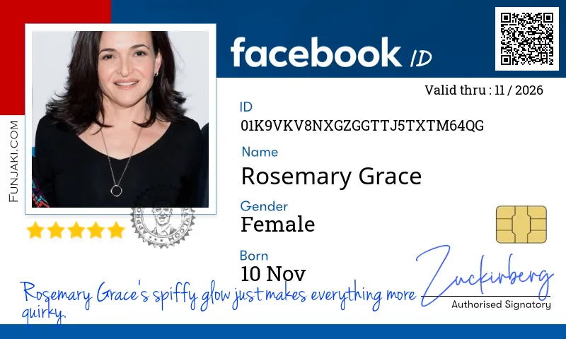 Facebook ID Card