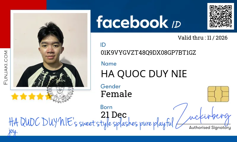 Facebook ID Card