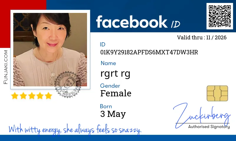 Facebook ID Card