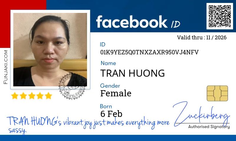 Facebook ID Card