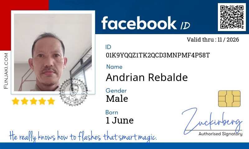 Facebook ID Card