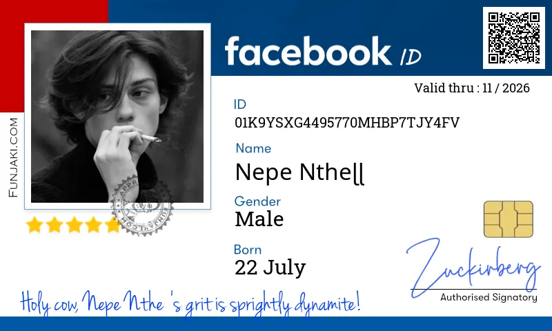 Facebook ID Card