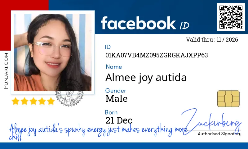 Facebook ID Card