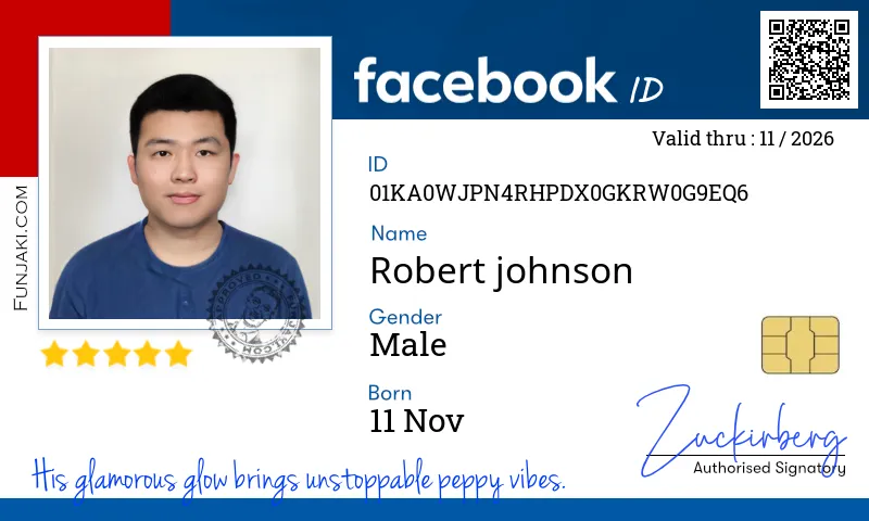 Facebook ID Card