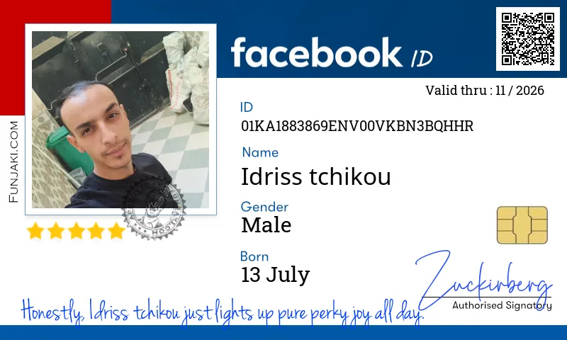 Facebook ID Card
