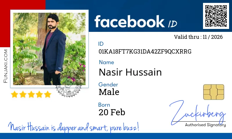 Facebook ID Card