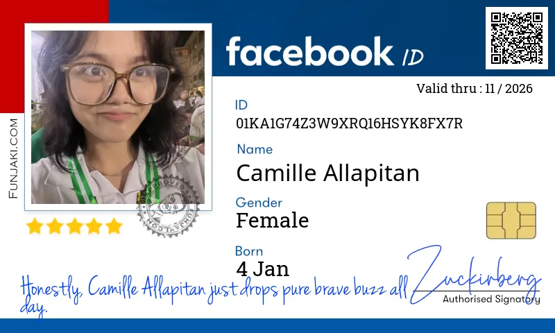 Facebook ID Card