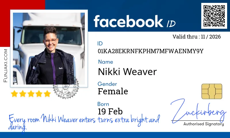 Facebook ID Card