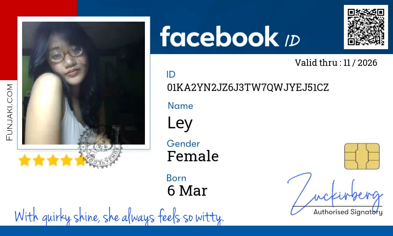 Facebook ID Card