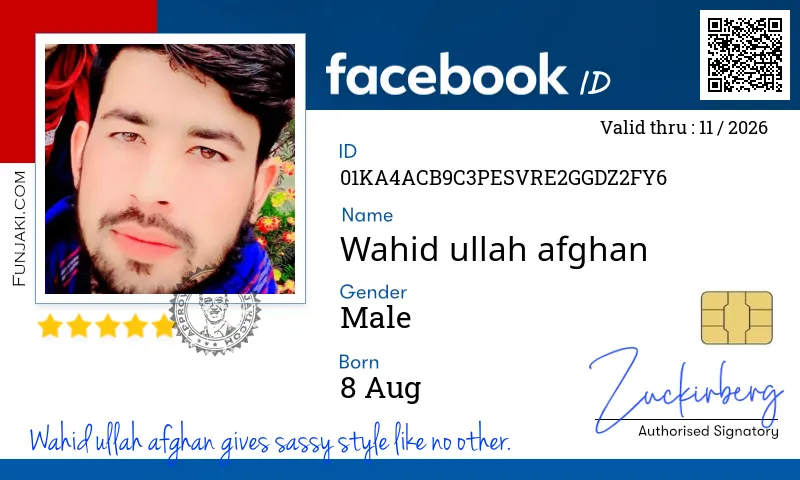 Facebook ID Card