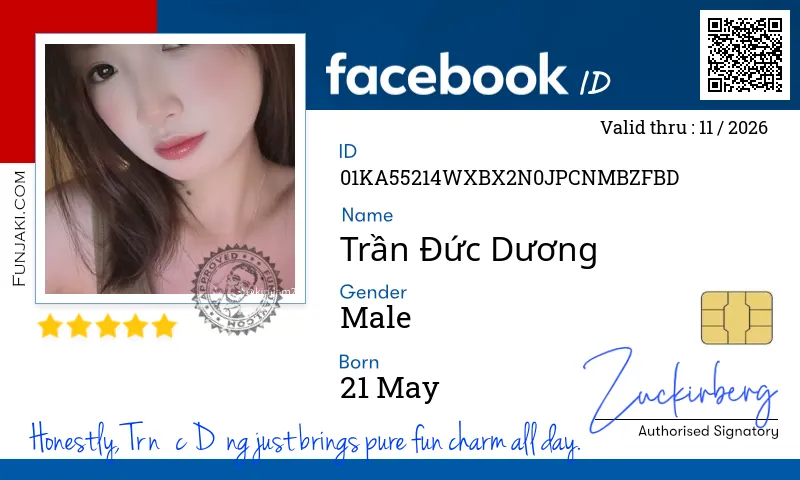 Facebook ID Card