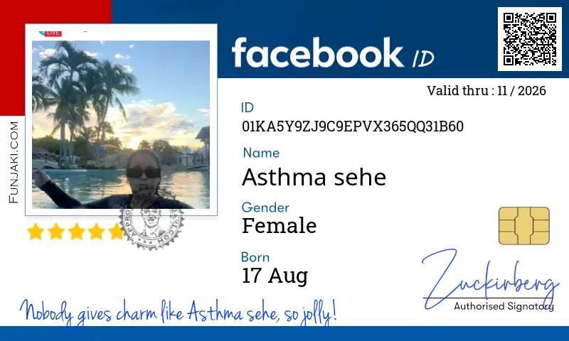 Facebook ID Card