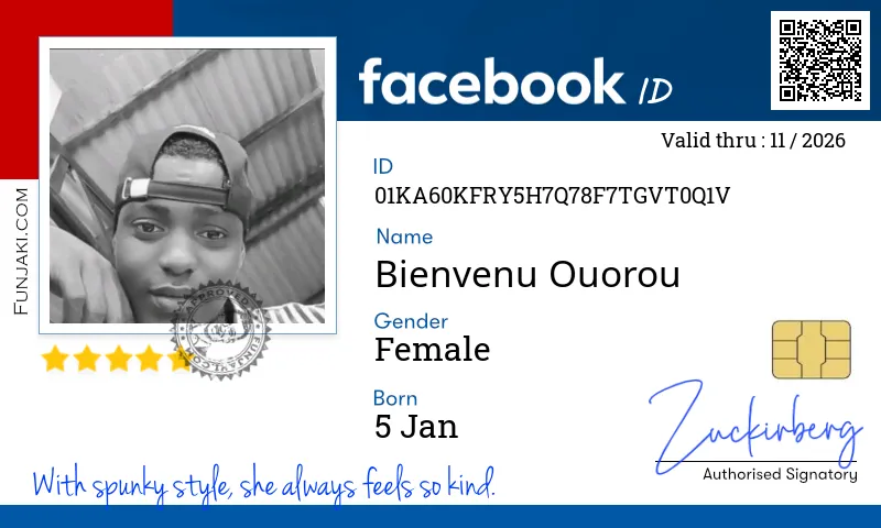 Facebook ID Card