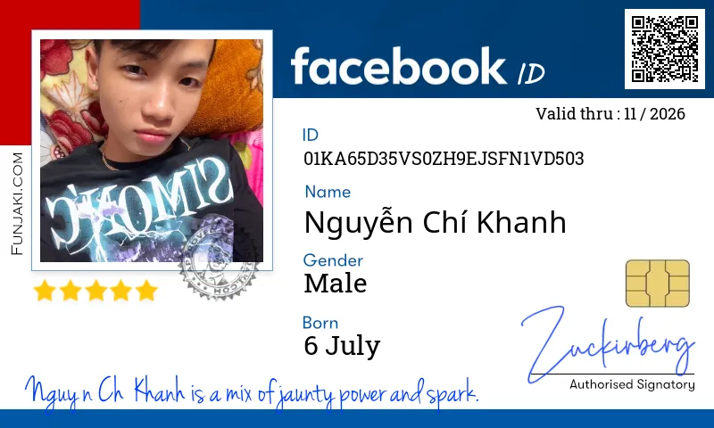 Facebook ID Card