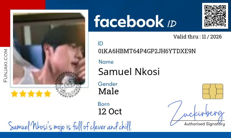 Facebook ID Card
