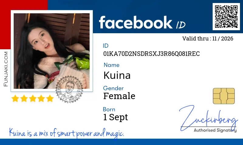 Facebook ID Card