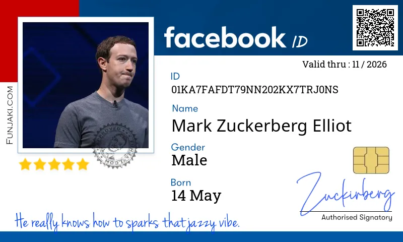 Facebook ID Card