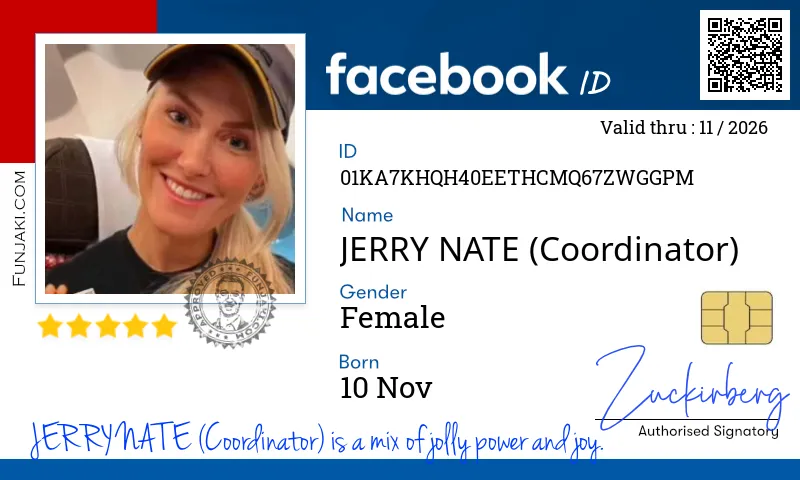 Facebook ID Card