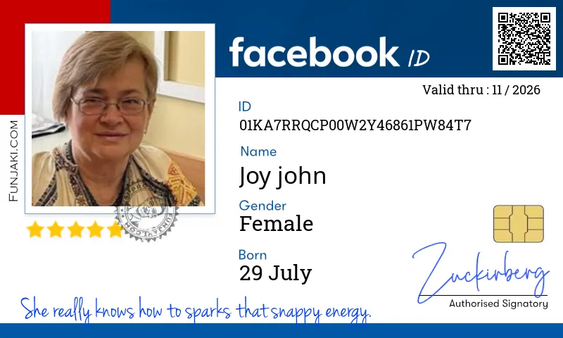 Facebook ID Card