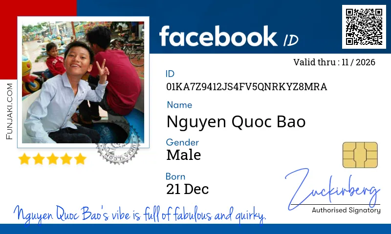 Facebook ID Card