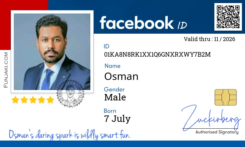 Facebook ID Card