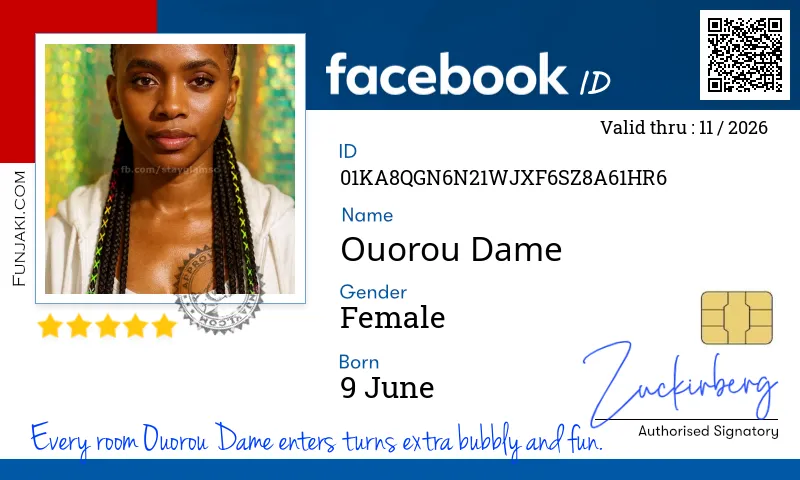 Facebook ID Card