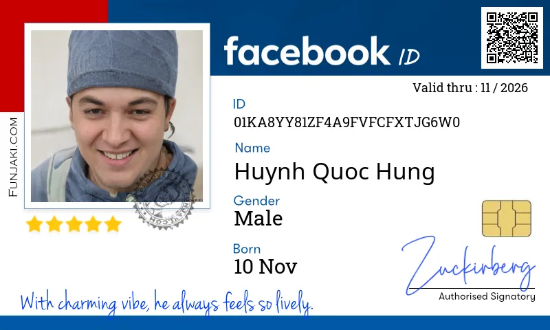 Facebook ID Card