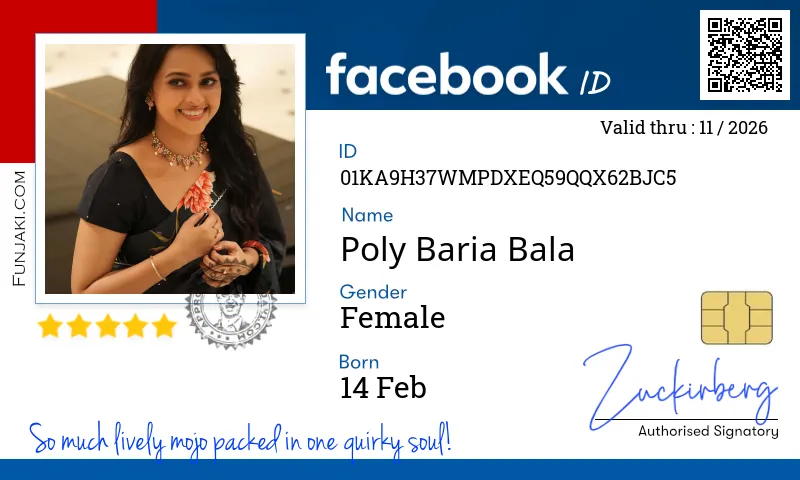 Facebook ID Card