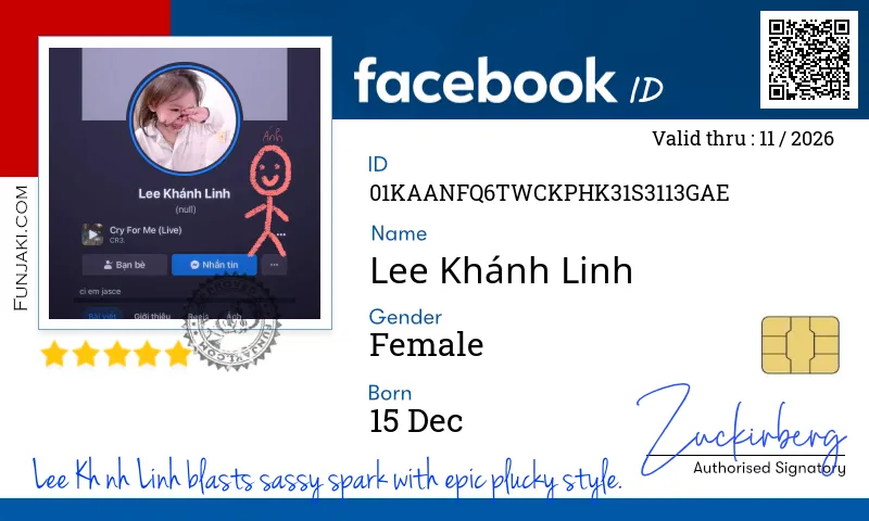 Facebook ID Card