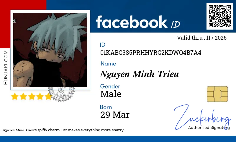 Facebook ID Card