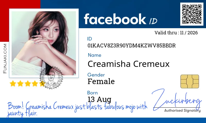 Facebook ID Card