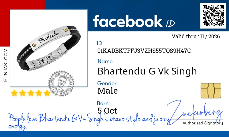 Facebook ID Card