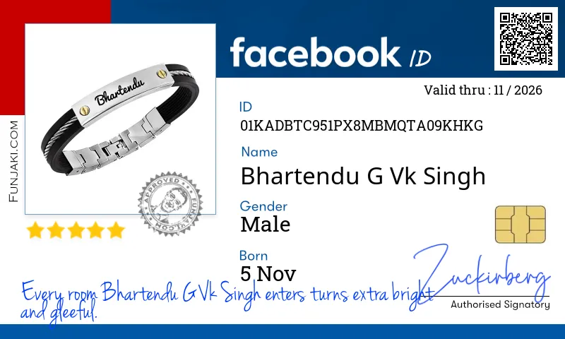 Facebook ID Card