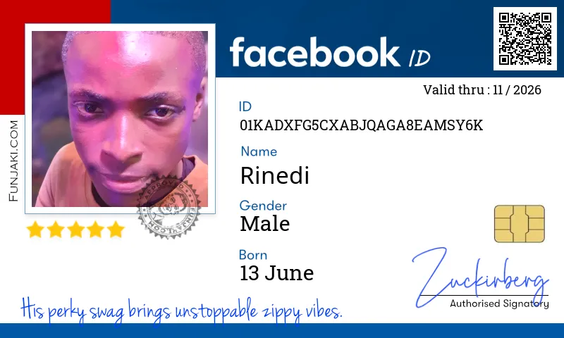Facebook ID Card
