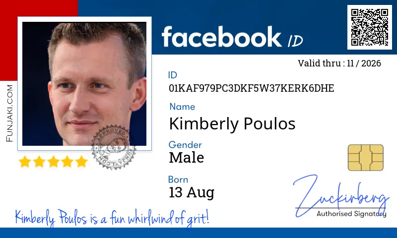 Facebook ID Card