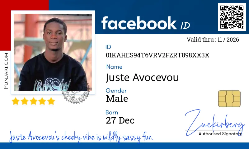Facebook ID Card