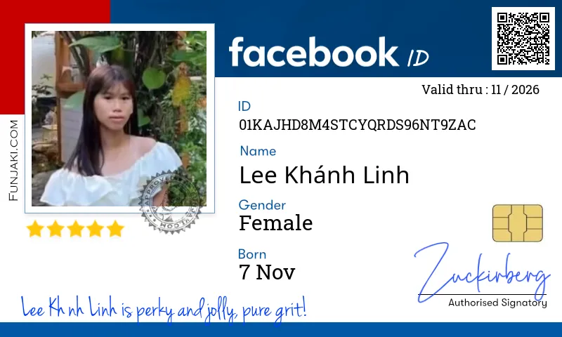 Facebook ID Card
