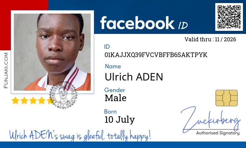 Facebook ID Card