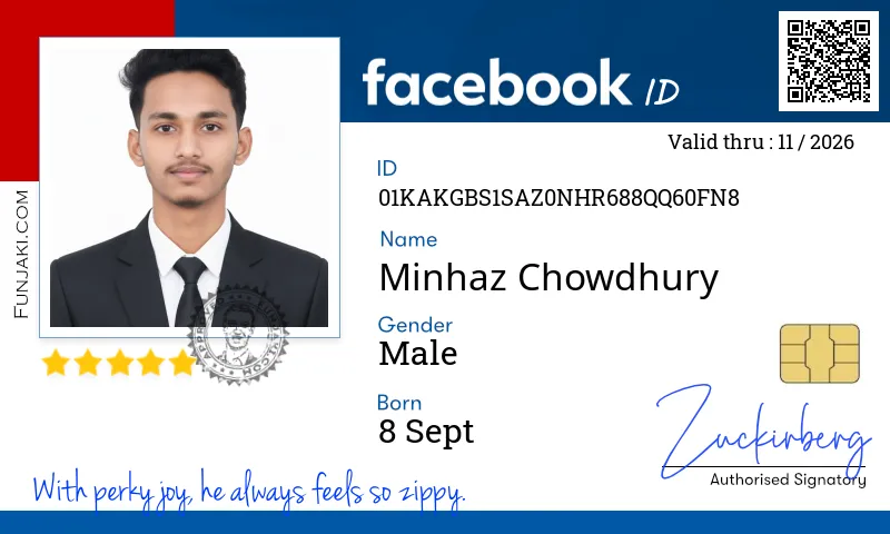 Facebook ID Card