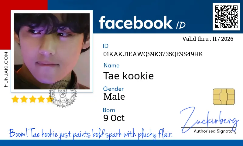 Facebook ID Card