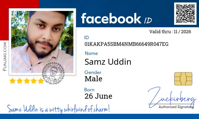 Facebook ID Card