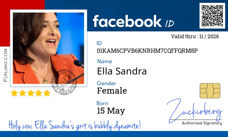 Facebook ID Card