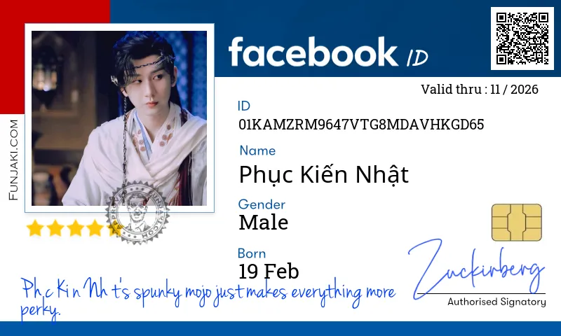 Facebook ID Card
