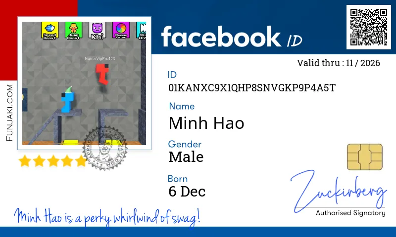 Facebook ID Card