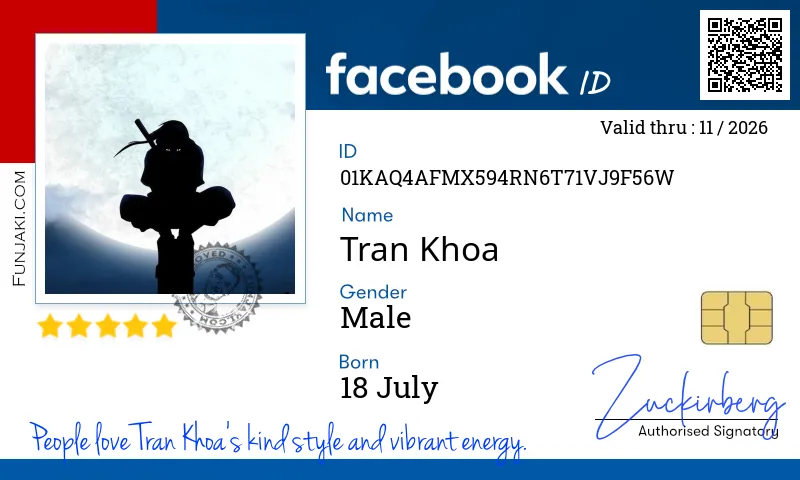 Facebook ID Card